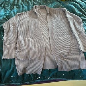 Lululemon light purple cardigan size 4